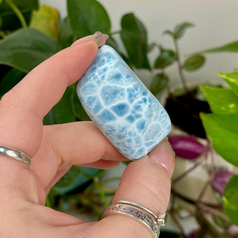 AAA Larimar Tumble 266 14 - Kenna's Crystals from TikTok
