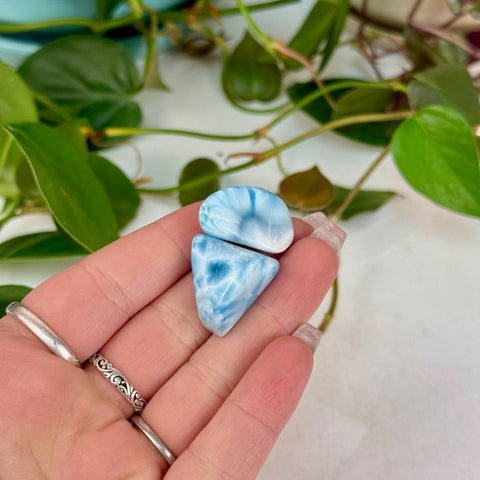 AAA Larimar Tumble 55 2 - Kenna's Crystals from TikTok