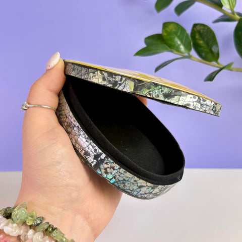 Abalone Shell Jewellery Box