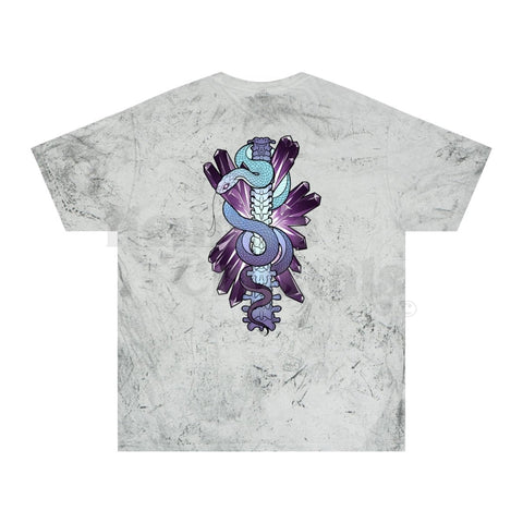 Acid Wash Violet Venom T-Shirt Smoky Quartz S 5 - Kenna's Crystals from TikTok