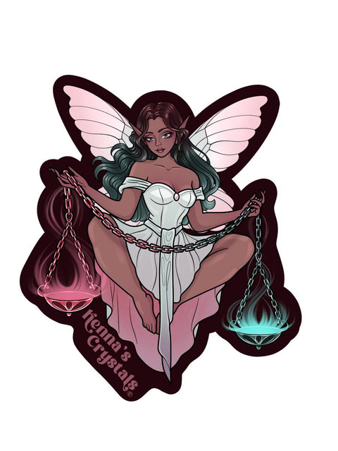 Aesthetic Sticker Libra Sticker 1 - Kenna's Crystals from TikTok