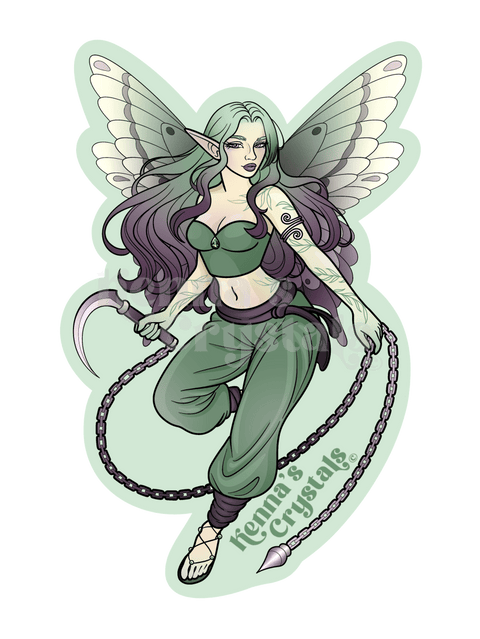 Aesthetic Sticker Virgo Sticker 1 - Kenna's Crystals from TikTok