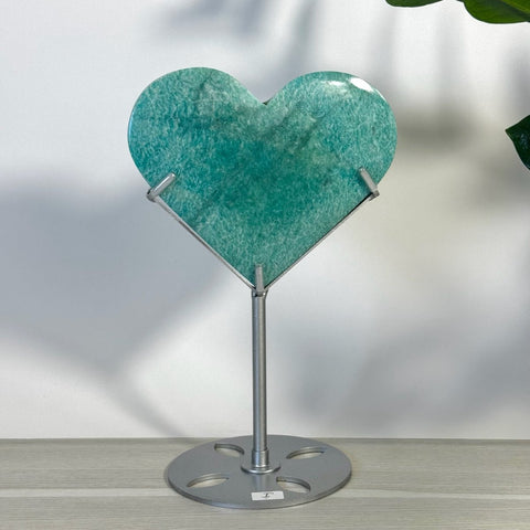 Amazonite Heart With Custom Stand I 9 - Kenna's Crystals from TikTok