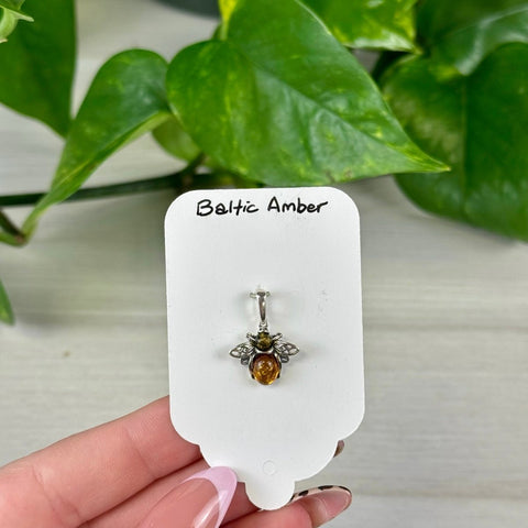 Amber Bee Pendant 1 - Kenna's Crystals from TikTok