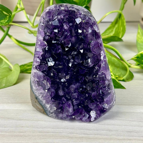 Amethyst Cut Base 155 11 - Kenna's Crystals from TikTok