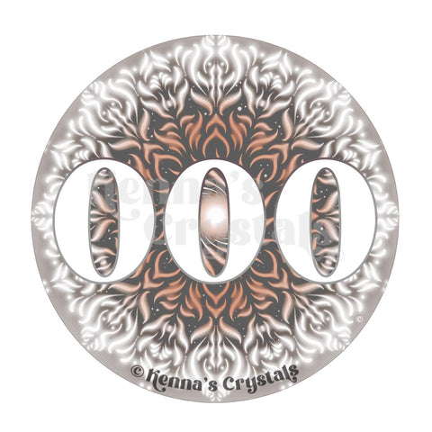 000 Sticker - Kenna's Crystals