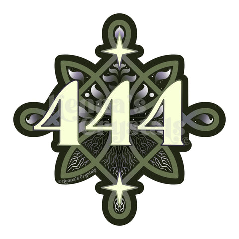 444 Sticker - Kenna's Crystals