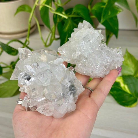 Apophyllite Cluster 111 9 - Kenna's Crystals from TikTok