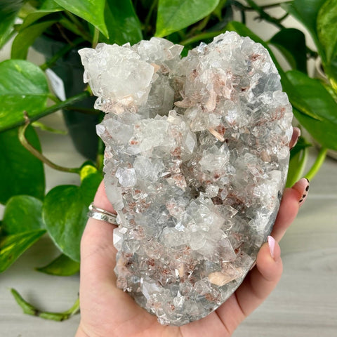 Apophyllite with Heulandite Inclusions 365 11 - Kenna's Crystals from TikTok