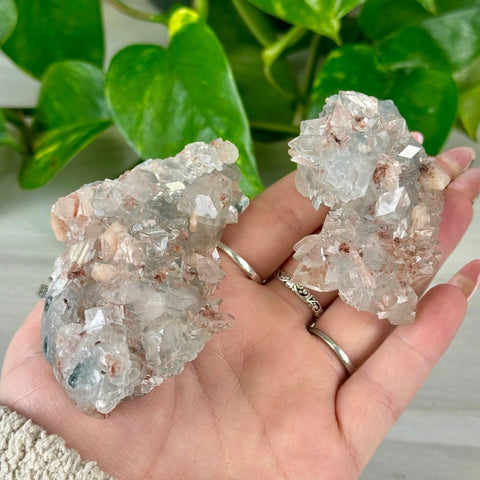 Apophyllite with Heulandite Inclusions 45 4 - Kenna's Crystals from TikTok