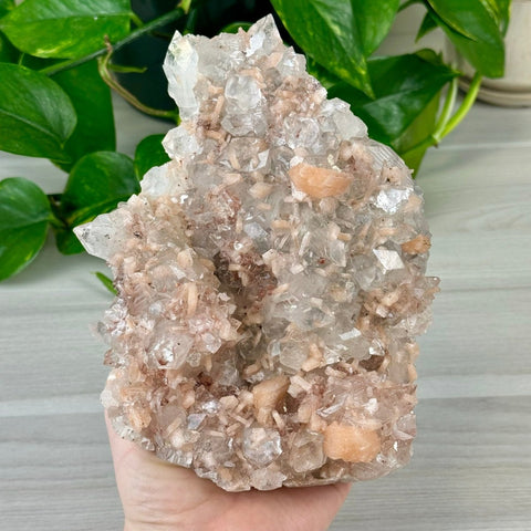 Apophyllite with Heulandite Inclusions 485 2 - Kenna's Crystals from TikTok