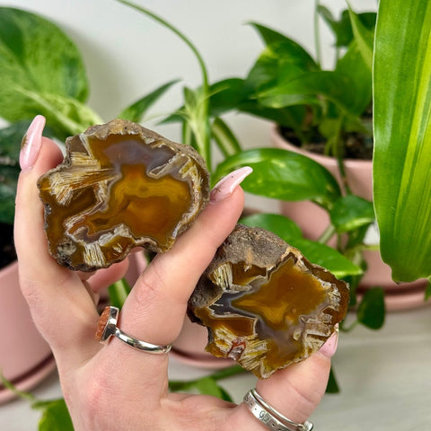 Argentinian Agate Pair B 2 - Kenna's Crystals from TikTok