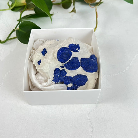 Azurite Sun Specimen 44 13 - Kenna's Crystals from TikTok