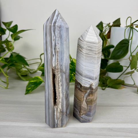 Banded Jasper Tower 122 8 - Kenna's Crystals from TikTok