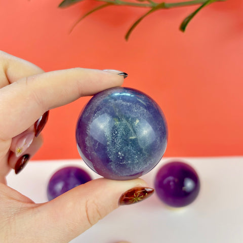 Baneful Fluorite Bubble - Kenna's Crystals