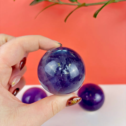 Baneful Fluorite Bubble - Kenna's Crystals