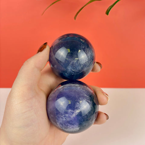 Baneful Fluorite Bubble - Kenna's Crystals