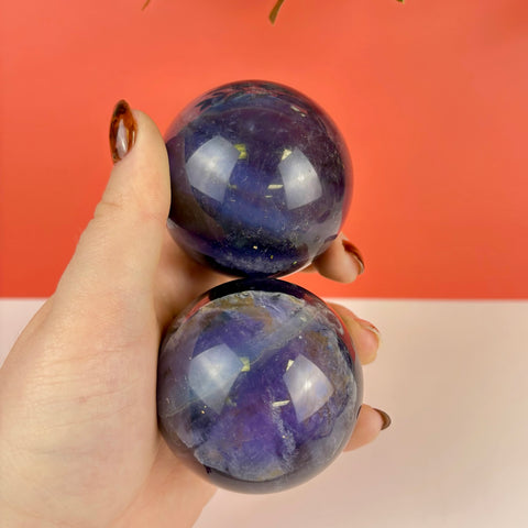 Baneful Fluorite Bubble - Kenna's Crystals