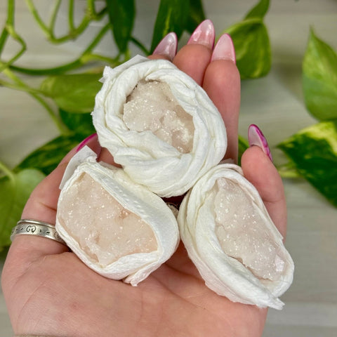 Barbara Pink Mangano Calcite Specimen (UV Reactive) 11 1 - Kenna's Crystals from TikTok