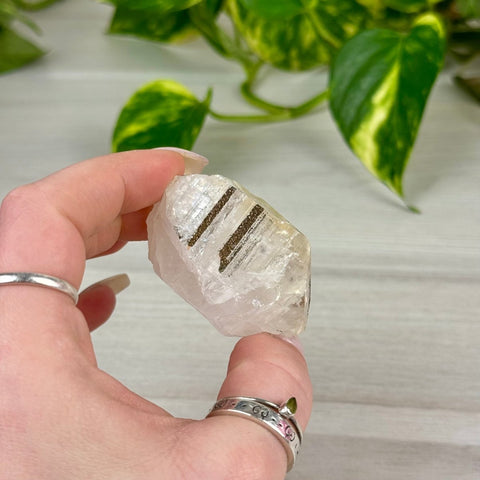 Benz Calcite with Calico Pyrite (UV Reactive) 44 23 - Kenna's Crystals from TikTok