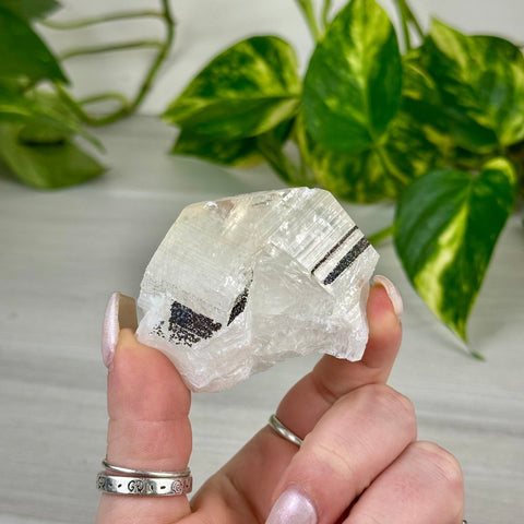 Benz Calcite with Calico Pyrite (UV Reactive) 60 21 - Kenna's Crystals from TikTok