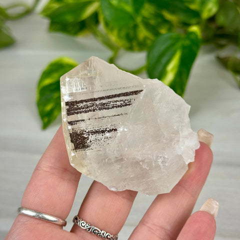 Benz Calcite with Calico Pyrite (UV Reactive) 85 19 - Kenna's Crystals from TikTok