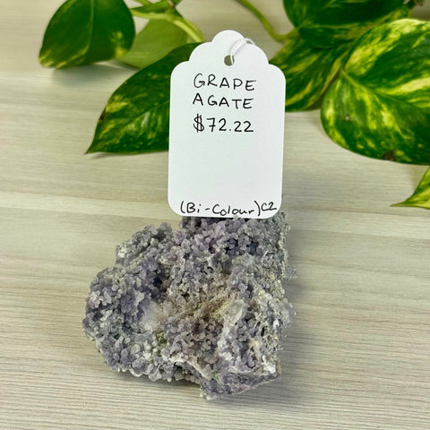 Bicolour Grape Agate C2 29 - Kenna's Crystals from TikTok