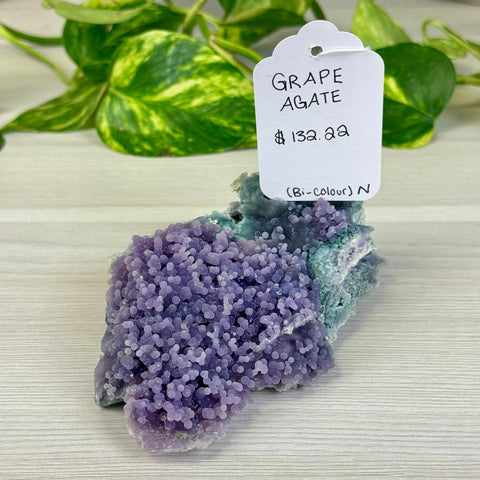 Bicolour Grape Agate N 14 - Kenna's Crystals from TikTok