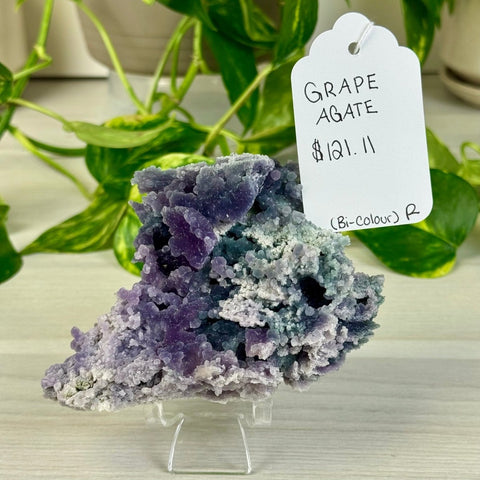 Bicolour Grape Agate R 18 - Kenna's Crystals from TikTok