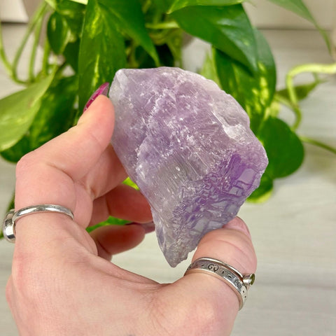 Bicoloured Kunzite B 2 - Kenna's Crystals from TikTok