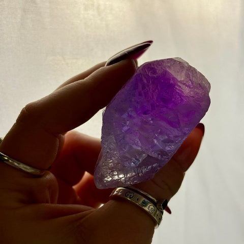 Bicoloured Kunzite K 16 - Kenna's Crystals from TikTok