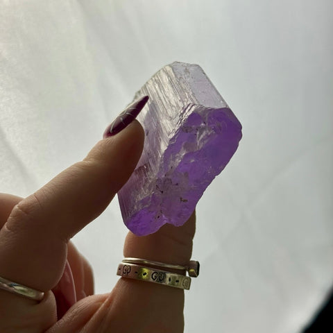 Bicoloured Kunzite K 19 - Kenna's Crystals from TikTok