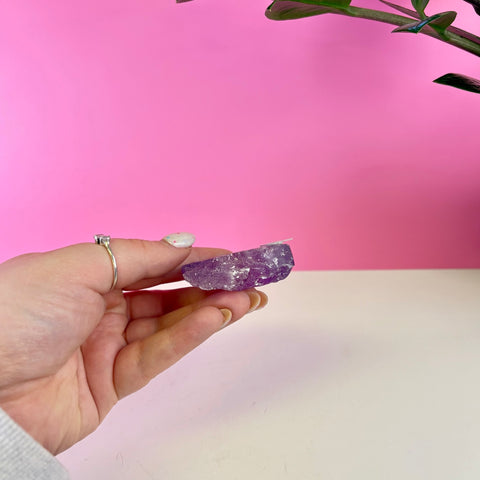 Bicoloured Kunzite
