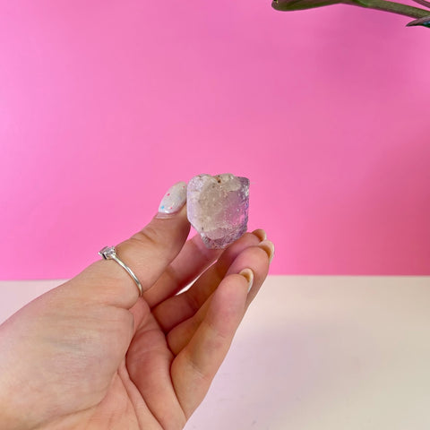 Bicoloured Kunzite