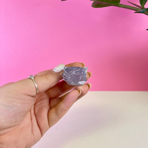 Bicoloured Kunzite