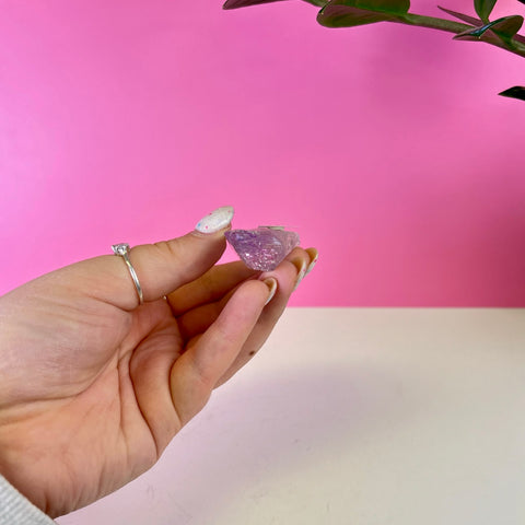Bicoloured Kunzite