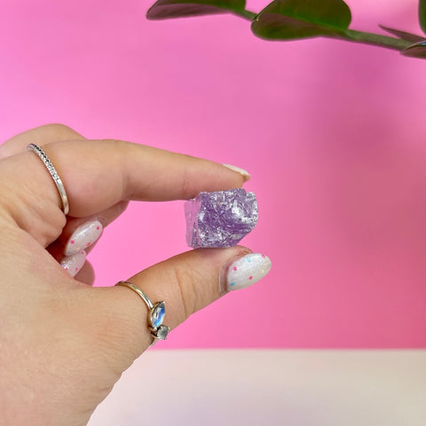 Bicoloured Kunzite