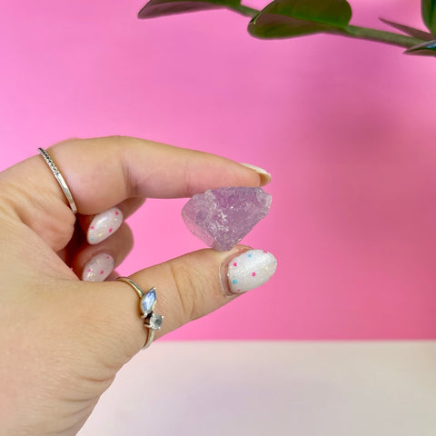 Bicoloured Kunzite