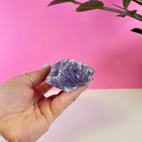 Bicoloured Kunzite