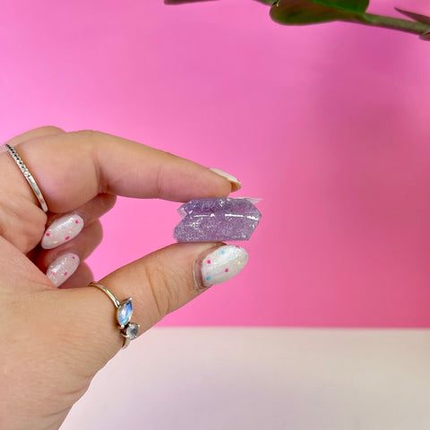 Bicoloured Kunzite