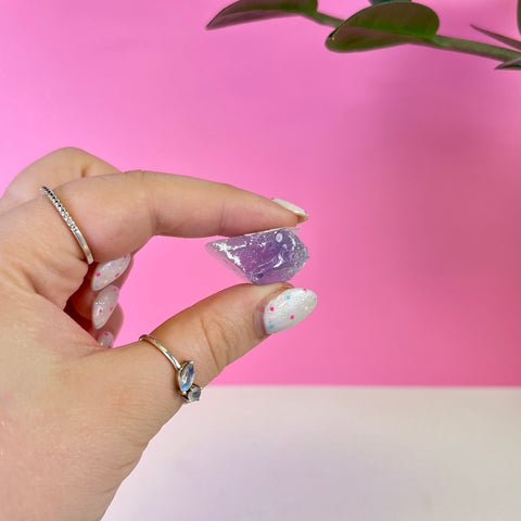 Bicoloured Kunzite