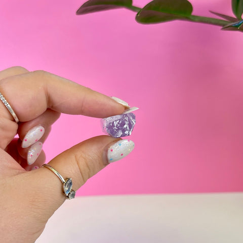 Bicoloured Kunzite