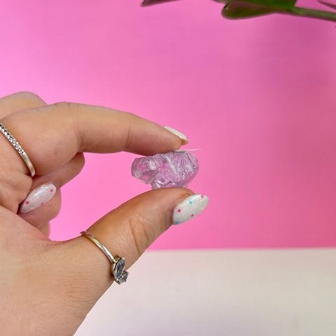 Bicoloured Kunzite