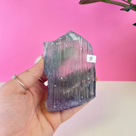 Bicoloured Kunzite