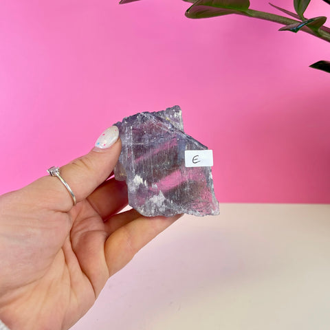 Bicoloured Kunzite