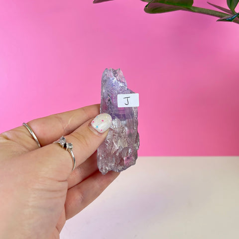 Bicoloured Kunzite