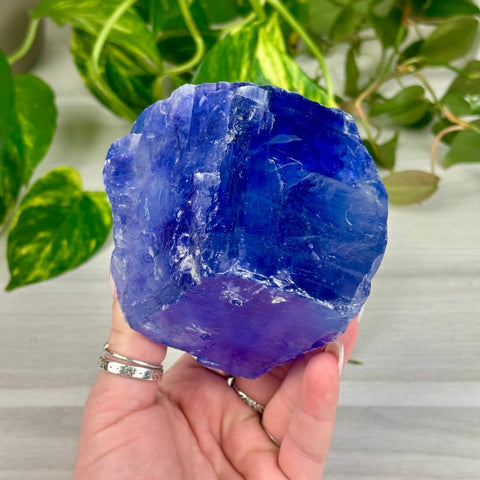 Blue Halite Specimen B 2 - Kenna's Crystals from TikTok