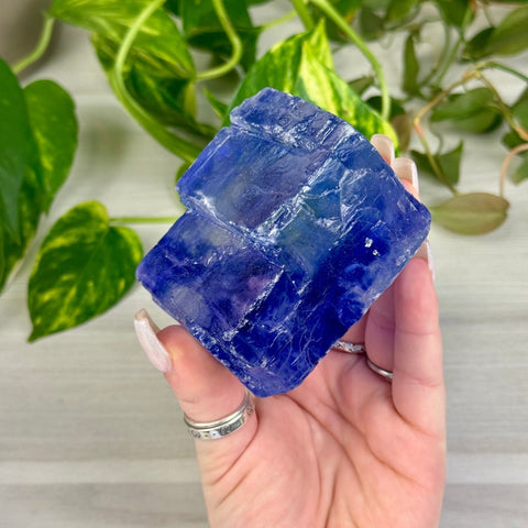 Blue Halite Specimen E 7 - Kenna's Crystals from TikTok