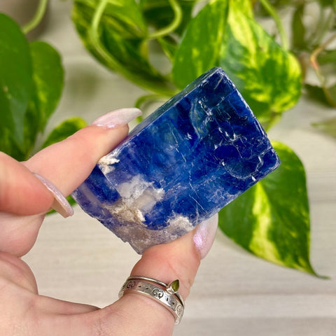 Blue Halite Specimen G 9 - Kenna's Crystals from TikTok