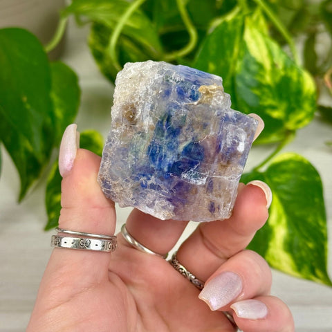 Blue Halite Specimen H 10 - Kenna's Crystals from TikTok